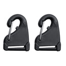 2 Pcs Nylon Kayak Webbing Snap Hook Snap Hook Carabiner Outdoor Kayak Canoe