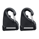 2 Pcs Nylon Kayak Webbing Snap Hook Snap Hook Carabiner Outdoor Kayak Canoe