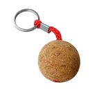 Lightweight 3.5cm Floating Cork Keyring, Floatable Water Buoyant Key Ring, Marine Sailing Kayaking Boat Float Key Chain