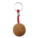 Lightweight 3.5cm Floating Cork Keyring, Floatable Water Buoyant Key Ring, Marine Sailing Kayaking Boat Float Key Chain
