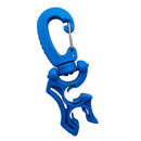 Protable Scuba Diving Double 2 BCD Hose Holder with Rotates & Folds Clip Buckle Hook 100 x 35mm