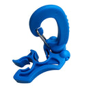 Protable Scuba Diving Double 2 BCD Hose Holder with Rotates & Folds Clip Buckle Hook 100 x 35mm