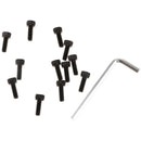 12Pcs Billiard Snooker Tables Cue Inner Hexagon Screws With Hex Key Wrench