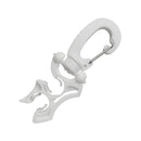 Lightweight Scuba Diving Snorkeling Double 2 BCD Hose Holder Regulator Octopus Retainer with Folding Swivel Snap Clip