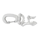 Lightweight Scuba Diving Snorkeling Double 2 BCD Hose Holder Regulator Octopus Retainer with Folding Swivel Snap Clip