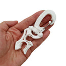 Lightweight Scuba Diving Snorkeling Double 2 BCD Hose Holder Regulator Octopus Retainer with Folding Swivel Snap Clip