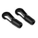 2Pcs Heavy Duty Bungee Locking Cord End Hooks for Camping Accessories, Exercise, Fitness, Boat,Paddle Board