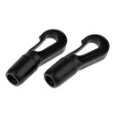 2Pcs Heavy Duty Bungee Locking Cord End Hooks for Camping Accessories, Exercise, Fitness, Boat,Paddle Board