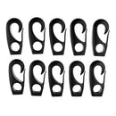 10Pcs Kayak Canoe Boat Dinghy Bungee Elastic Rope Shock Cord End Hook Snap Clip Replacement Accessories