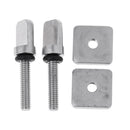 2 Sets 316 Stainless Steel Fin Screws For Longboard SUP Board No Tool Required Easy To Install