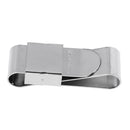 Portable Stainless Steel Chalk Holder with Belt Clip For Snooker/Billard Pool Cue