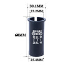 Mountain Bike Seatpost Sleeve Shim Seat Post Tube Bushing Adapter 25.4 to 28.6mm