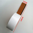 Non-Slip Boat Flooring Decking Edge Strip Pad (94in x 2.3in x 0.24in), 6mm Thickness EVA Foam Faux Teak Marine Mat