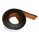 Non-Slip Boat Flooring Decking Edge Strip Pad (94in x 2.3in x 0.24in), 6mm Thickness EVA Foam Faux Teak Marine Mat