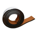 Non-Slip Boat Flooring Decking Edge Strip Pad (94in x 2.3in x 0.24in), 6mm Thickness EVA Foam Faux Teak Marine Mat