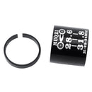 Universal 28.6mm to 31.8mm Alloy Bike Ahead Handlebar Stem Shim / Reducer Fork Steerer