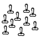 Pack of 10 Swivel Snap Hook Clip for Scuba Diving 25mm/1inch Webbing Strap, Rotatable, Strong
