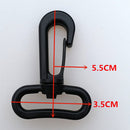 Pack of 10 Swivel Snap Hook Clip for Scuba Diving 25mm/1inch Webbing Strap, Rotatable, Strong