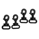 4 Pcs Swivel Snap Hook Clip For Scuba Diving Kayak 25mm/1inch Webbing Strap