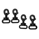 4 Pcs Swivel Snap Hook Clip For Scuba Diving Kayak 25mm/1inch Webbing Strap