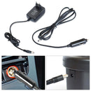 Portable Mini Electric Air Pump for Inflatable Pool Raft Bed Boat Toy Exercise Ball Fishing Boat with Nozzles