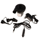 Portable Mini Electric Air Pump for Inflatable Pool Raft Bed Boat Toy Exercise Ball Fishing Boat with Nozzles