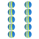 10Pcs 42mm Practice Golf Swing Sponge Foam Balls Training Indoor Aids Sports