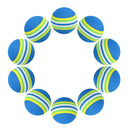 10Pcs 42mm Practice Golf Swing Sponge Foam Balls Training Indoor Aids Sports