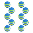 10Pcs 42mm Practice Golf Swing Sponge Foam Balls Training Indoor Aids Sports