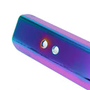Universal Neo Chrome Front Bumper License Plate Mount Bracket Relocator Holder