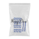 20pcs Plastic Hook Bungee Cord Karabiner Hook for Scuba Diving