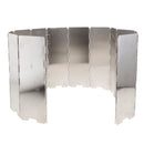 Aluminium Alloy Folding Camping Wind Shield Screen Windshield 104 x 24cm