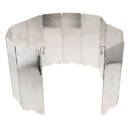 Aluminium Alloy Folding Camping Wind Shield Screen Windshield 104 x 24cm