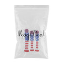3Pcs/set Golf Headcover Knit Pom Pom Vintage Head Cover
