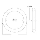 10Pcs Scuba Diving Dive Standard Tank NBR Nitrile Rubber O-Rings Replacement
