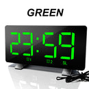 Digital FM Radio Dimmer LED Dual Alarms USB Charging Port Alarm Clock