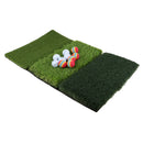 Foldable Multi Surface Golf Hitting Grass Mat for Indoor Outdoor Practice Training