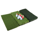 Foldable Multi Surface Golf Hitting Grass Mat for Indoor Outdoor Practice Training