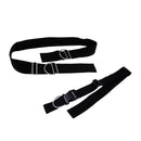 50mm/2"Tech Dive BCD Webbing Crotch Strap with Quick Release Buckle & D Ring