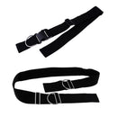 50mm/2"Tech Dive BCD Webbing Crotch Strap with Quick Release Buckle & D Ring