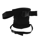 3mm Neoprene Scuba Diving Mesh Bag Pouch Snorkeling Dive Gear Storage Holder Zipper Cylinder Shape Black