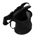 3mm Neoprene Scuba Diving Mesh Bag Pouch Snorkeling Dive Gear Storage Holder Zipper Cylinder Shape Black
