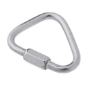 Marine Grade 316 Stainless Steel Scuba Diving BCD Triangle Hook Quick Link Clip - High Strength & Durable