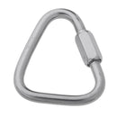 Marine Grade 316 Stainless Steel Scuba Diving BCD Triangle Hook Quick Link Clip - High Strength & Durable