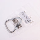 Marine Grade 316 Stainless Steel Scuba Diving BCD Triangle Hook Quick Link Clip - High Strength & Durable