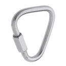 Marine Grade 316 Stainless Steel Scuba Diving BCD Triangle Hook Quick Link Clip - High Strength & Durable