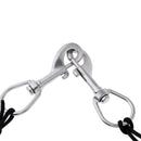 Scuba Diving 6" Tank Side Mount Strap with Band and 2 Stainless Steel Clips