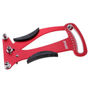 7.68 x 4.9 inch Lightweight Bike Tension Meter Bicycle Wheel Measurement Tool Gauge Red