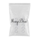 Pack of 10pcs Bike Chainwheel Screw Chainring Washer Gasket Bicycle Dual to Single Chain Wrench Spacer 2mm Thick