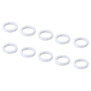 Pack of 10pcs Bike Chainwheel Screw Chainring Washer Gasket Bicycle Dual to Single Chain Wrench Spacer 2mm Thick